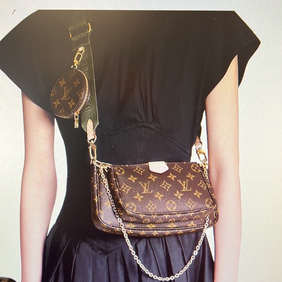 The Louis Vuitton Multi Pochette Cross-Body Bag. - Picture 5 of 5